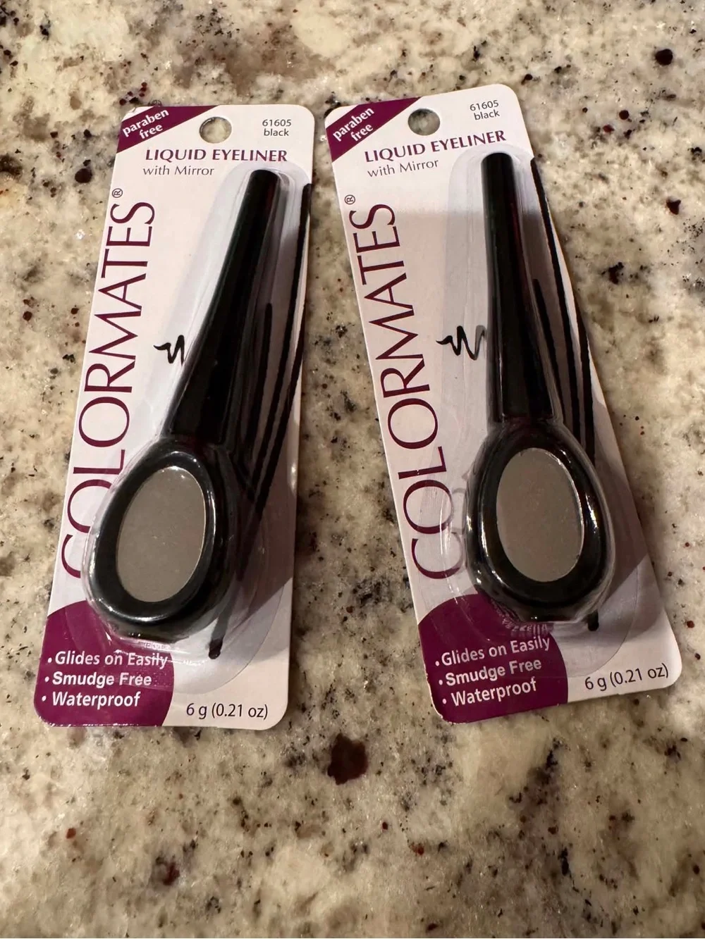 Black Liquid Eyeliner with Mirror - Waterproof Precision